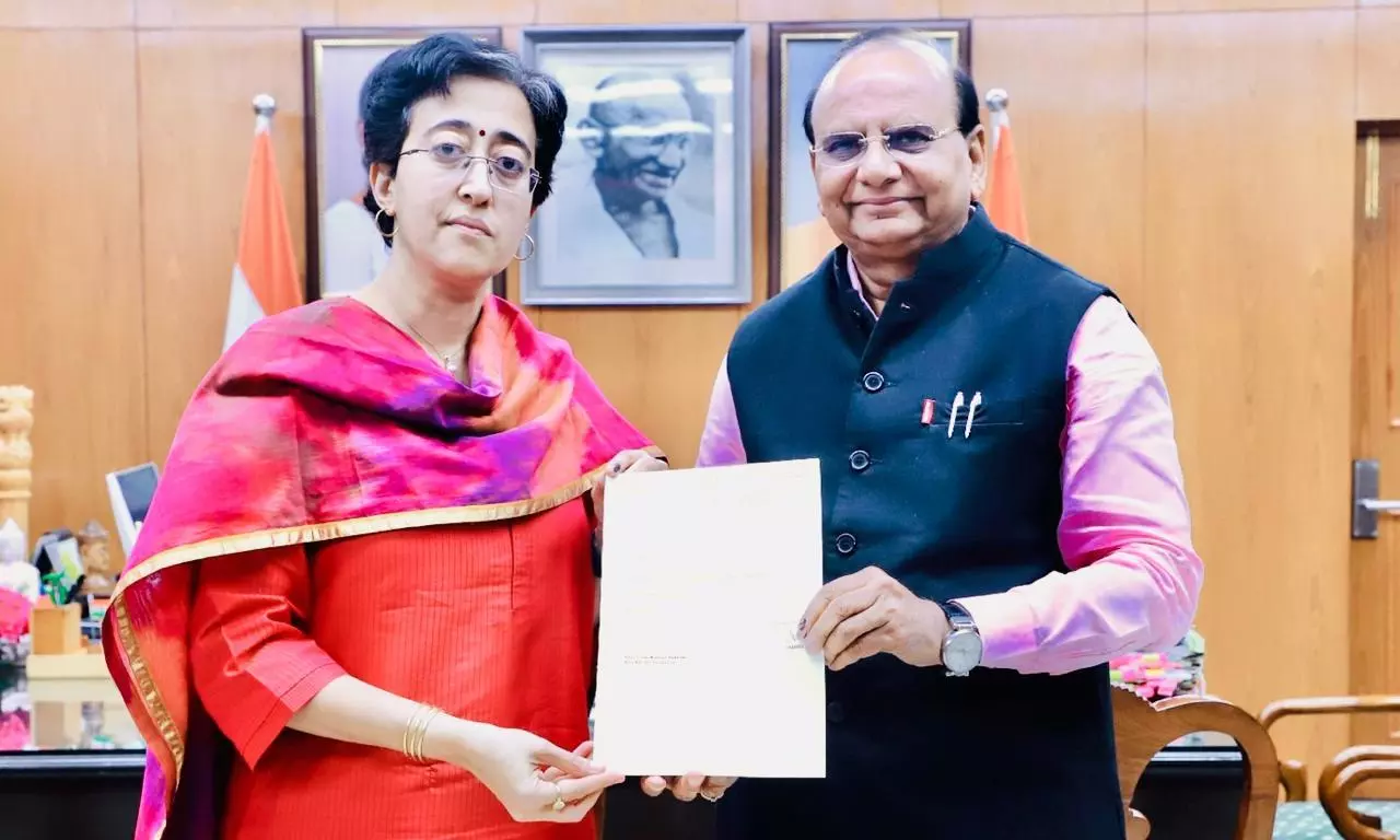 Atishi resigns as Delhi CM, submits resignation to LG VK Saxena