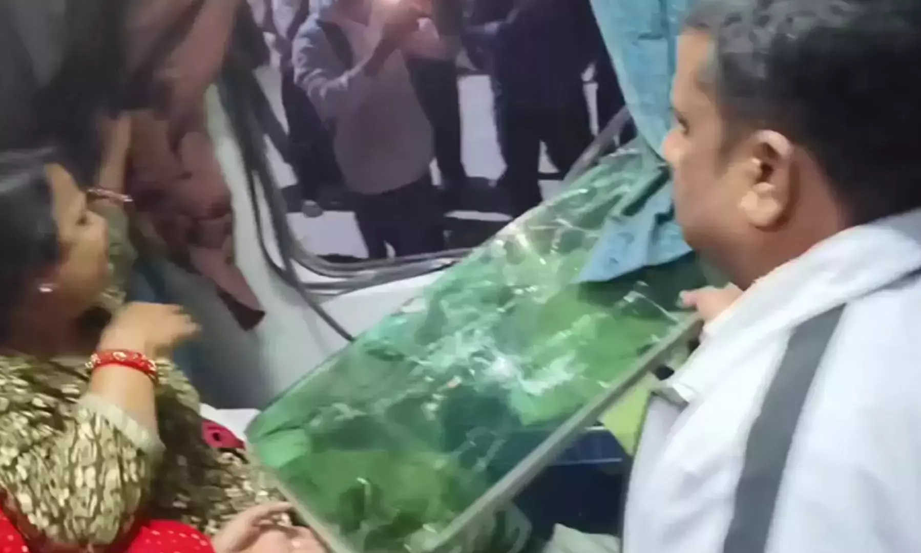 Kumbh Mela pilgrims allegedly vandalise AC train coaches in Bihar