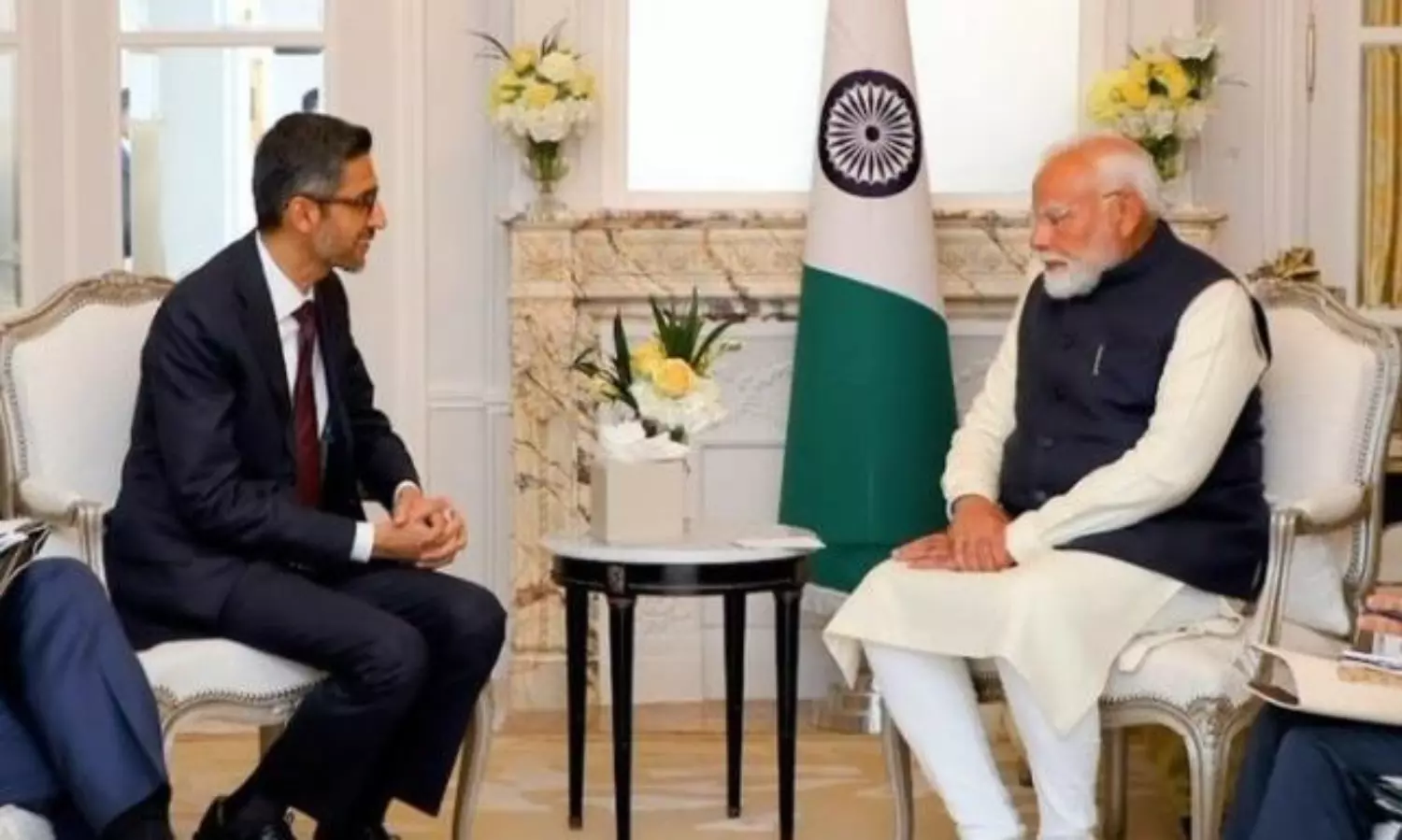 Sundar Pichai meets PM Modi, discusses incredible  AI opportunities for India