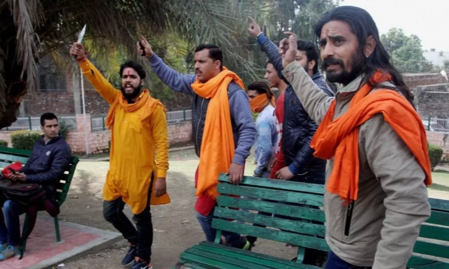 Valentines Day: Hindutva groups patrol; ask couples to remember Pulwama
