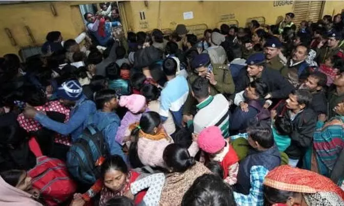 Surge in passengers from train delays triggered Delhi stampede: DCP