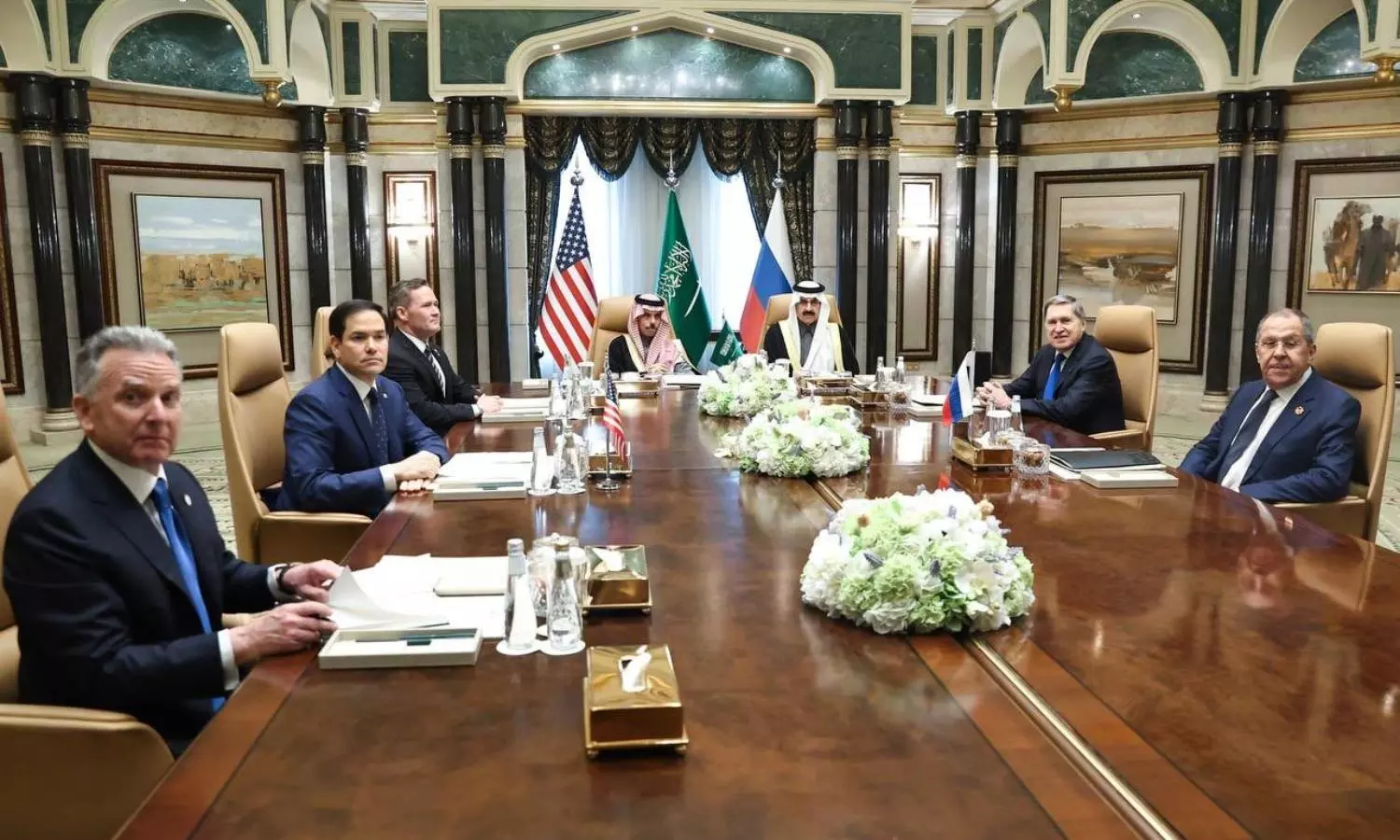 US, Russia hold talks in Riyadh on Ukraine war