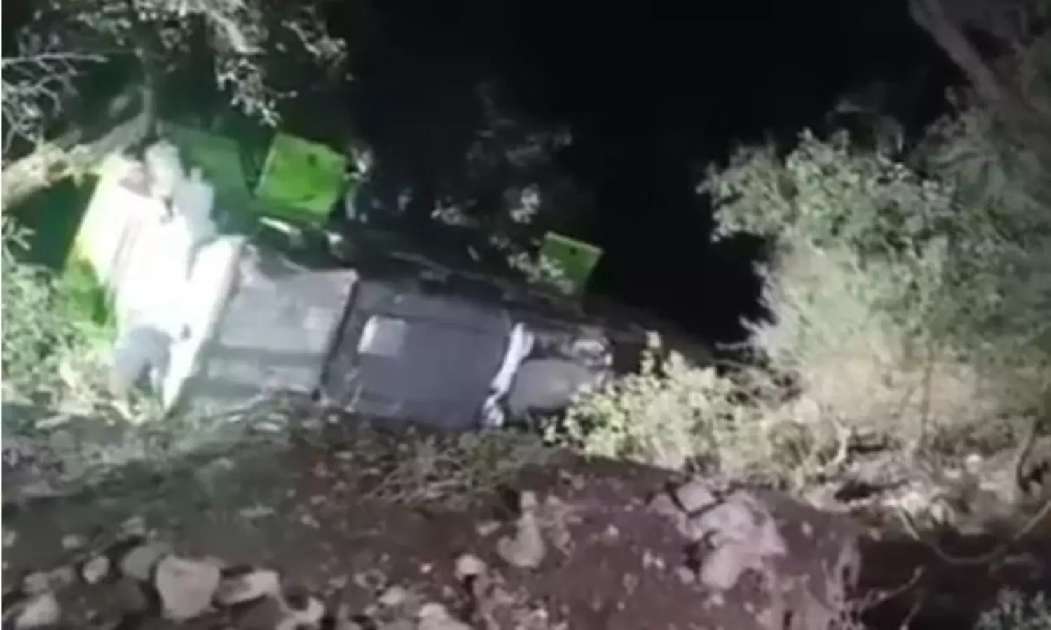 J&K: Driver killed, several injured as pilgrim bus plunges into gorge