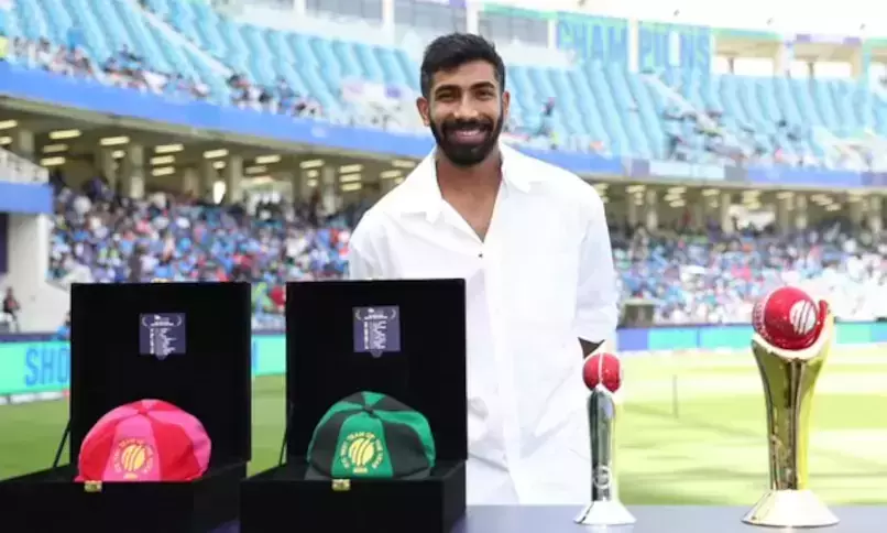 ICC Champions Trophy: Bumrah at Dubai for Ind-Pak clash