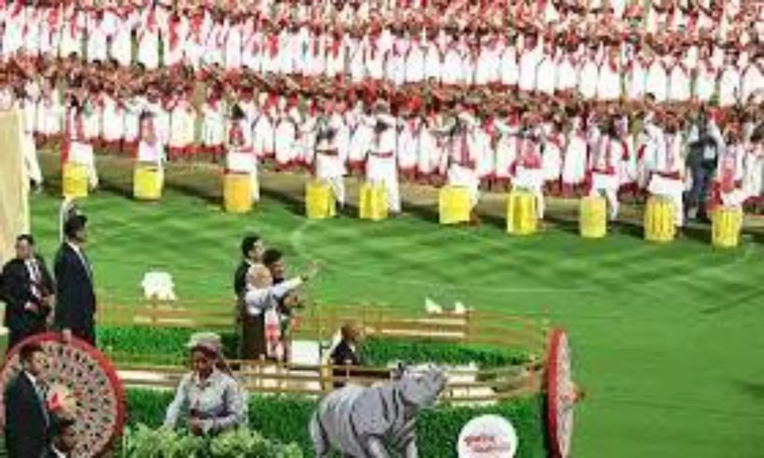 Assam Jhumoir dancers