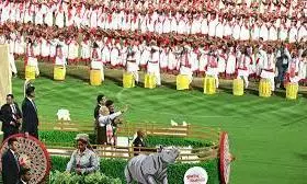Assam Jhumoir dancers Assam Jhumoir dancers