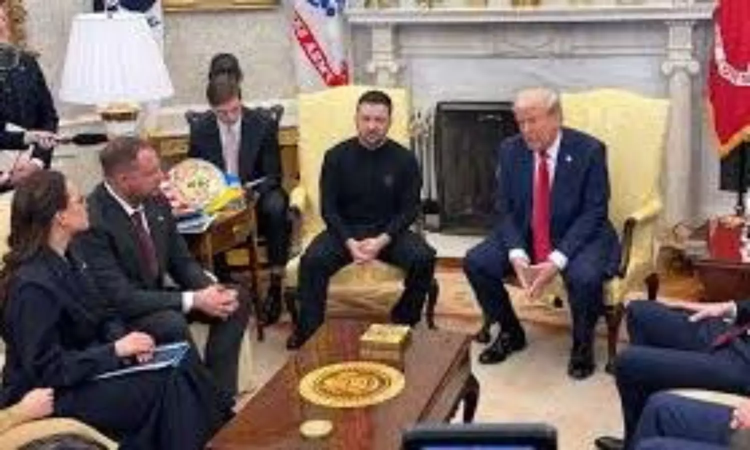 zelenskyy meets with Trump and Vance