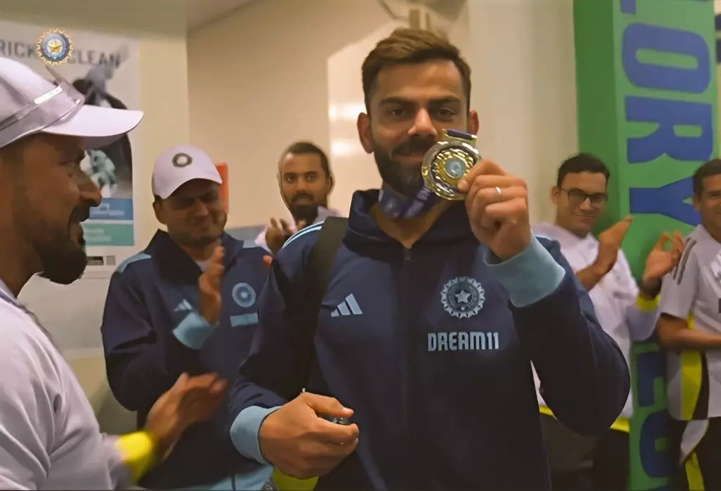 Champions Trophy: Kohli wins Fielder of the Match as India tops Group A
