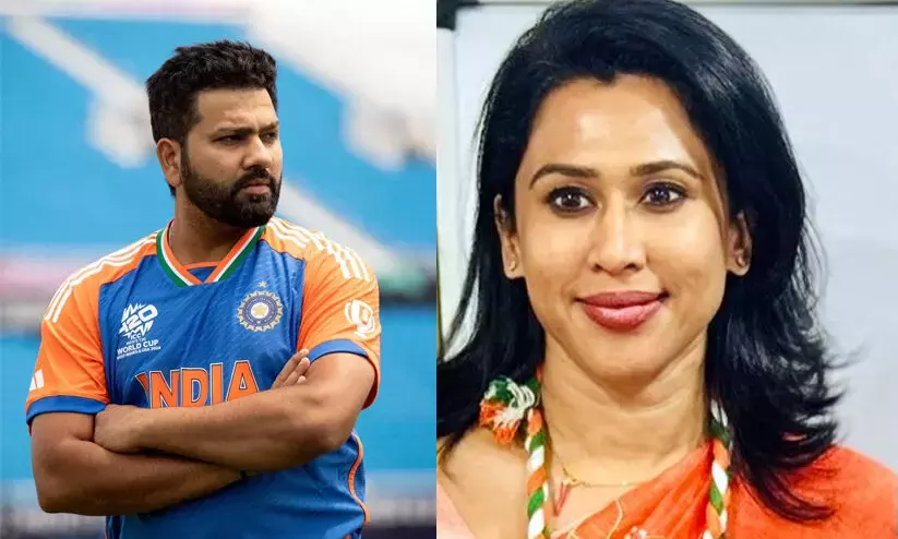 ..Rohit Sharma fat..: Congress leaders post catches fire; deletes it