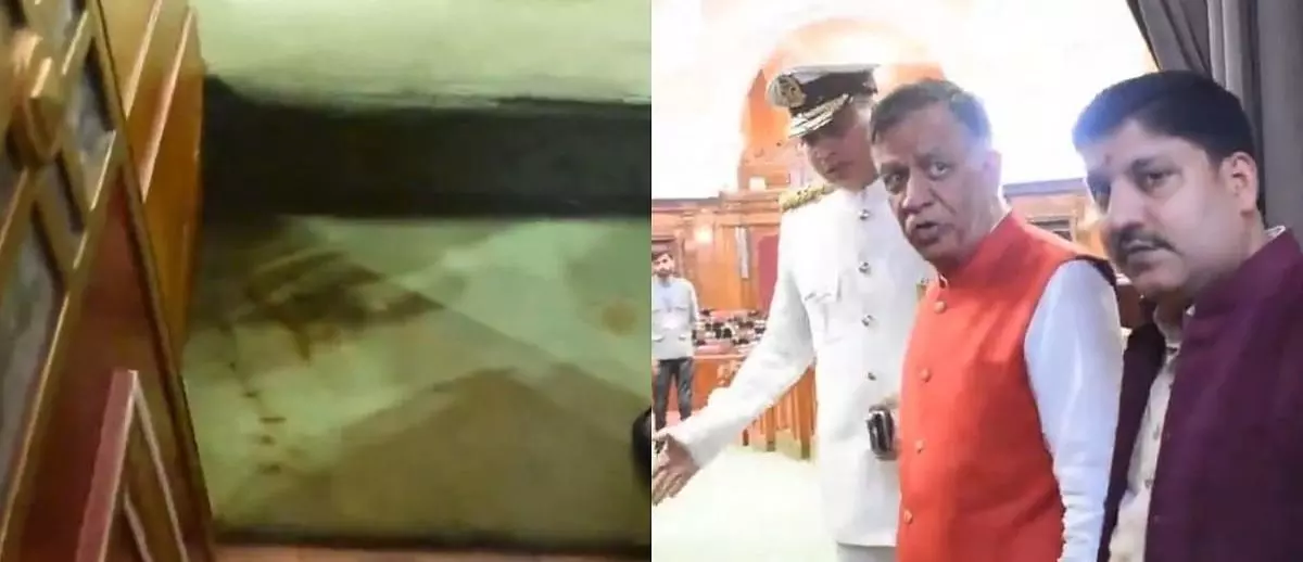 UP Assembly Speaker chastises MLA for spitting pan masala in Assembly hall