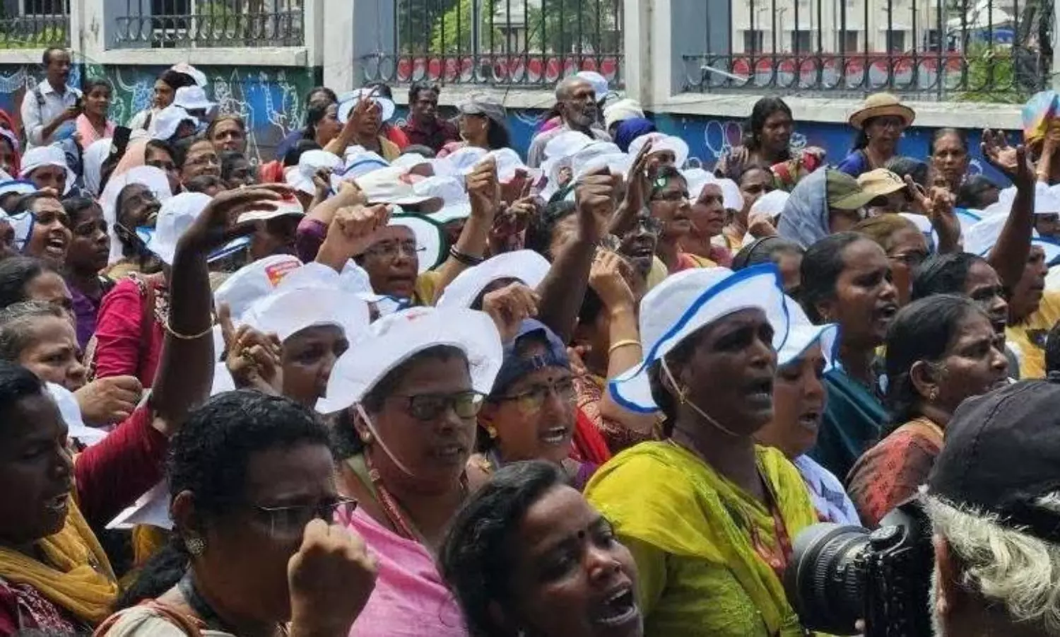 Asha workers intensify protest, to launch statewide march on May 5