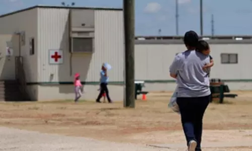 Texas detention centre reopened by Trump administration for migrant families