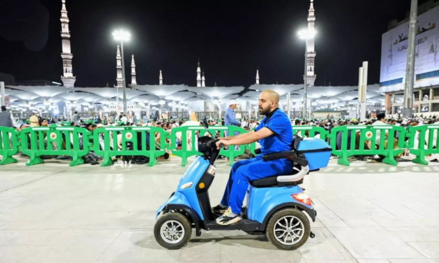 Emergency scooters launched to assist worshippers in Madinah