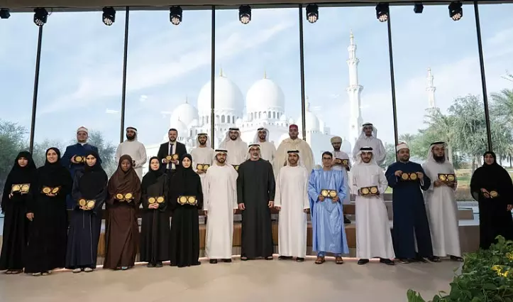 Abu Dhabi Crown Prince honours Emirates International Holy Quran Award winners