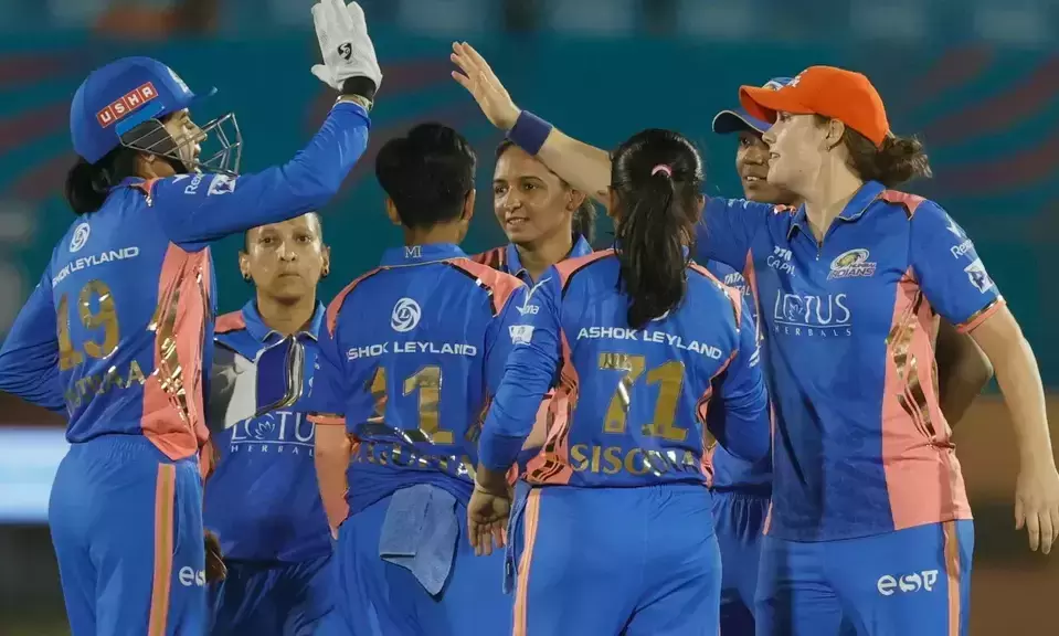 WPL: Mumbai Indians continues dominating Gujarat Giants!!