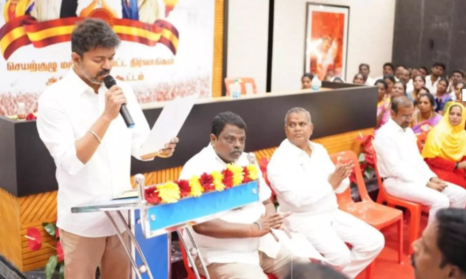 Sharpening attack on BJP, DMK, Vijay to hold big meet on March 28