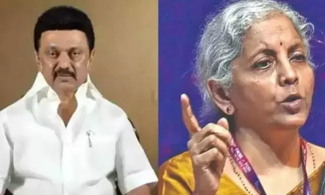 Removal of rupee symbol from TN’s Budget logo undermines national unity: FM Sitharaman