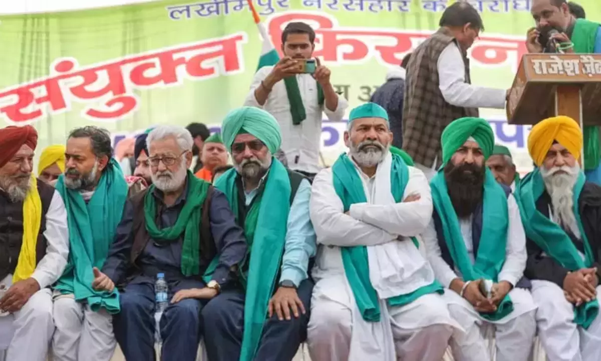 Samyukt Kisan Morcha condemns UP govt’s statements against Muslims