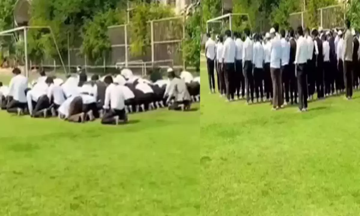 Student arrested for offering namaz in open area in Meerut