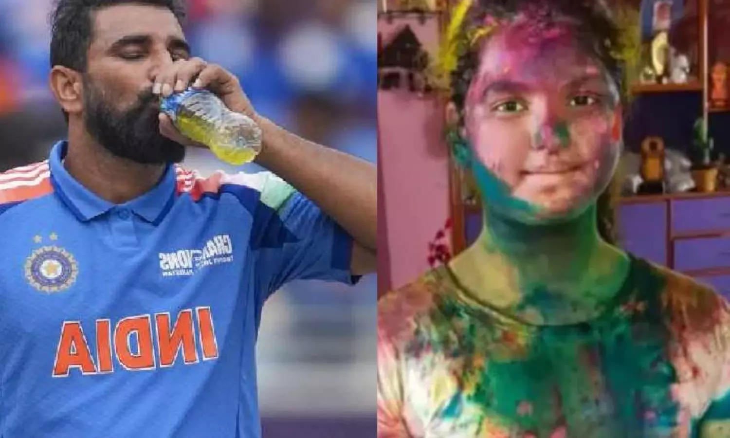 Shami’s daughter playing Holi ‘against Shariat’: Maulana Razvi sparks row