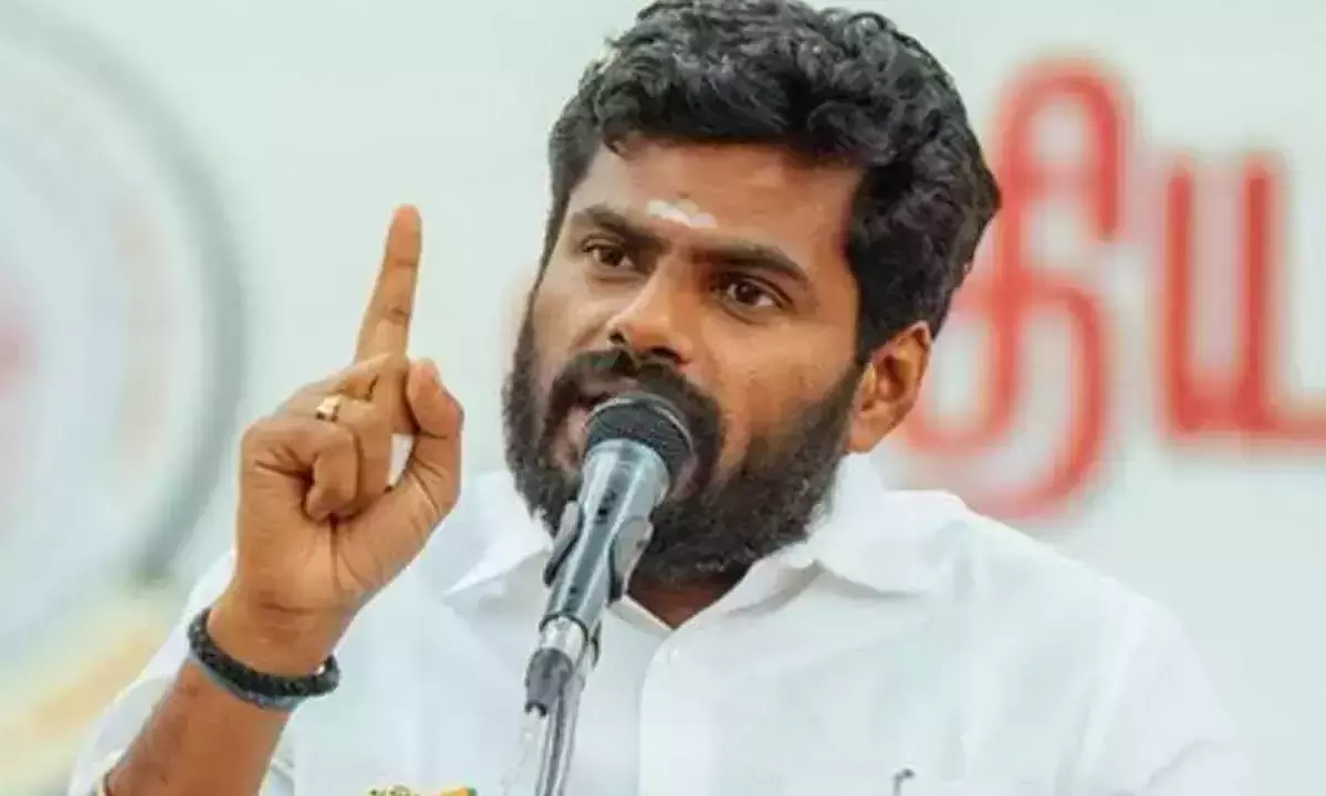 BJPs Annamalai, leaders detained over TASMAC protest