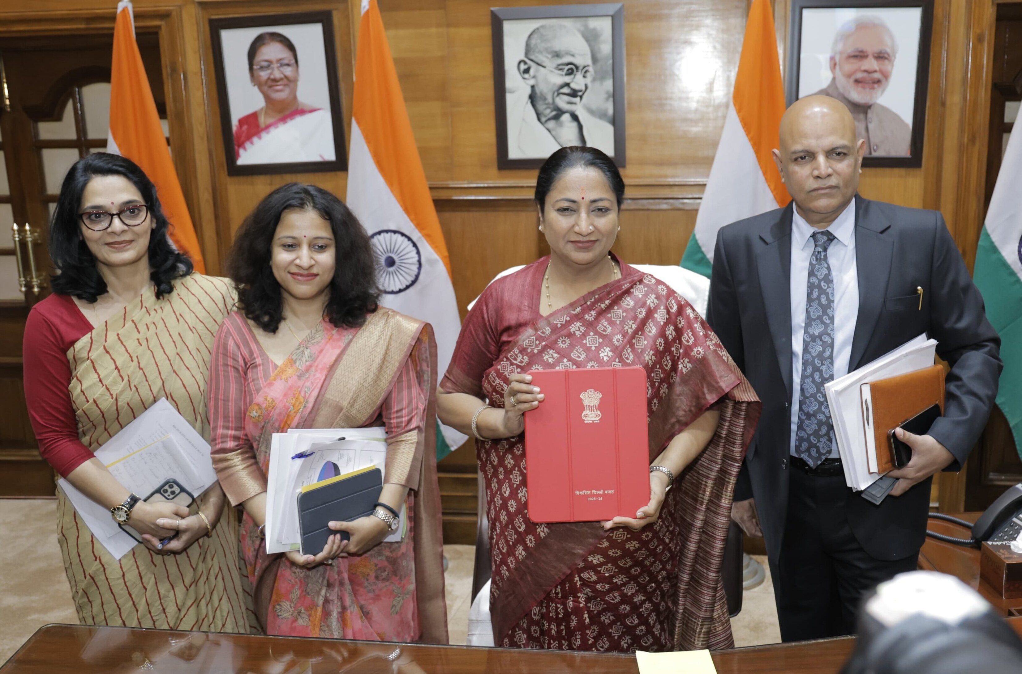 Madhya Rekha CM Rekha Gupta tables Rs 1 lakh crore 'Viksit Delhi' budget