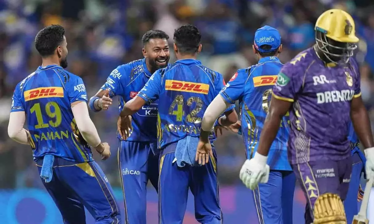 IPL 2025: Mumbai Indians bulldozes Kolkata Knight Riders over