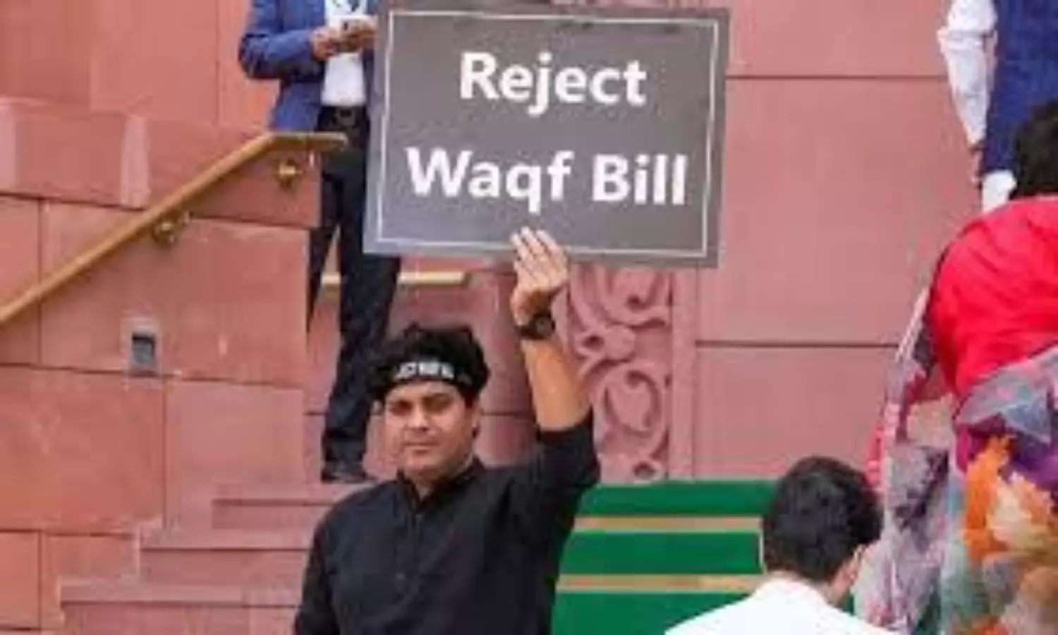 waqf bill protest