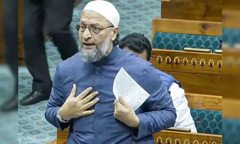 ‘Like Mahatma Gandhi, I tear this…’ Owaisi tears Waqf Bill in House