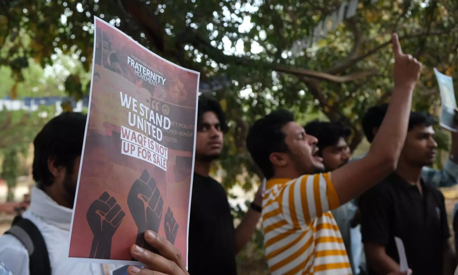 protest against waqf