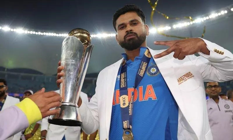Shreyas Iyer nominated for ICC Men’s Player of the Month