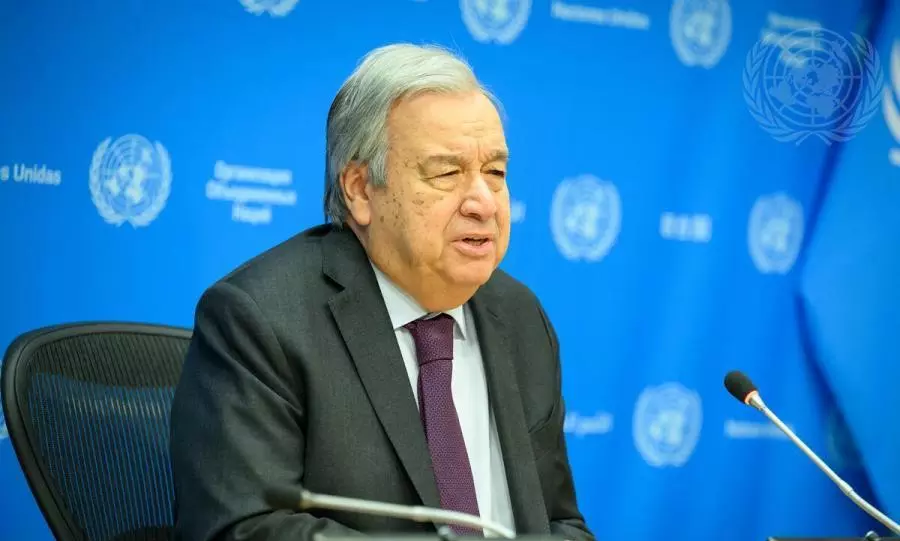 UN chief António Guterres warns of recession risk from trade war
