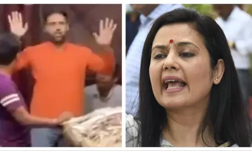 Saffron brigade BJP goons threaten fish-eating Bengalisin Delhi: Mahua Moitra shares video