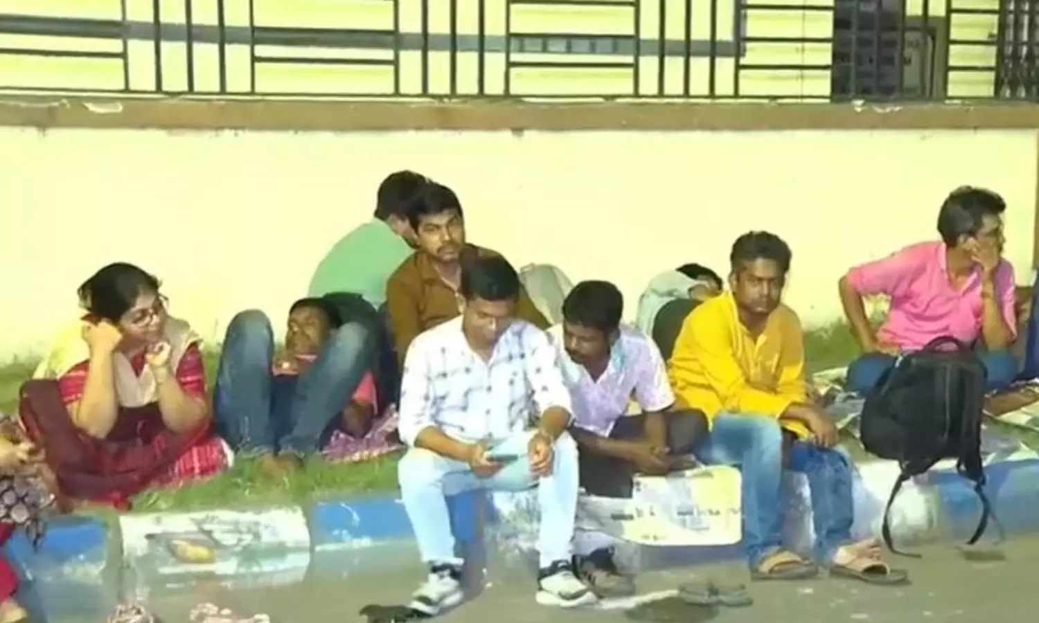 Sacked teachers start relay hunger strike over job loss, police action