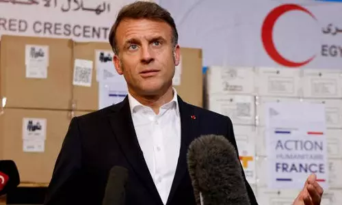 Macron says France could recognize Palestinian state ‘in June’