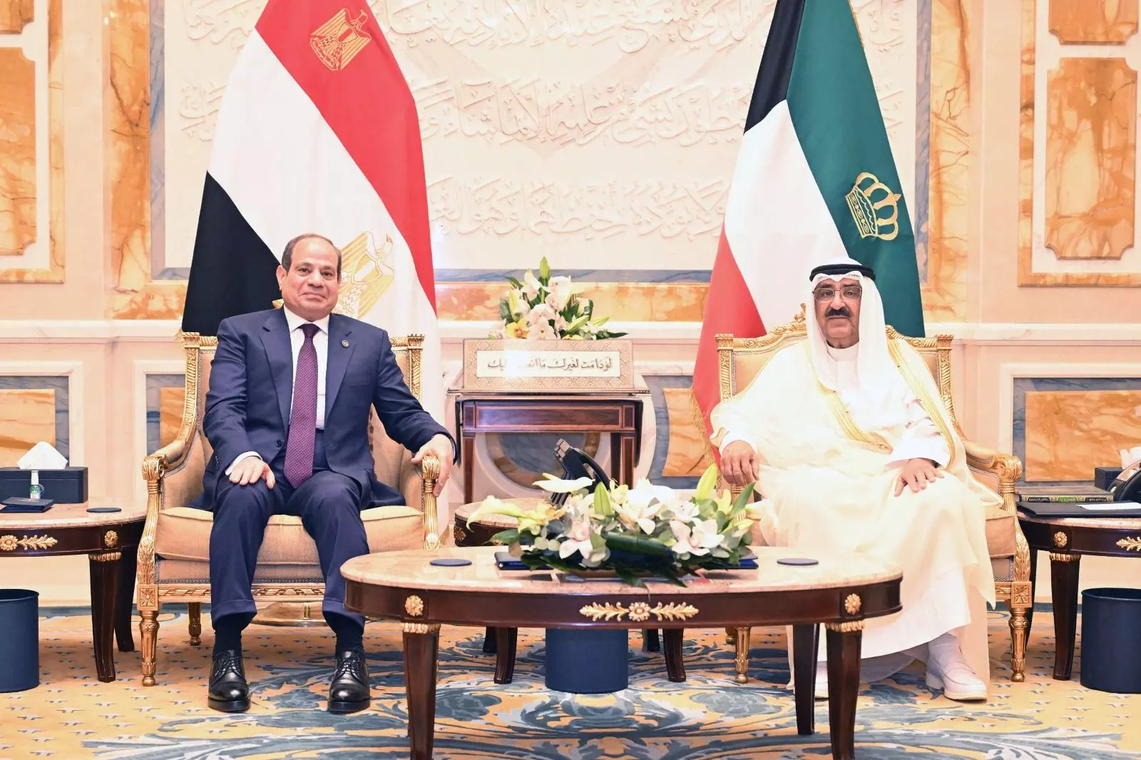 Kuwait, Egypt hold talks on bilateral ties, regional crisis
