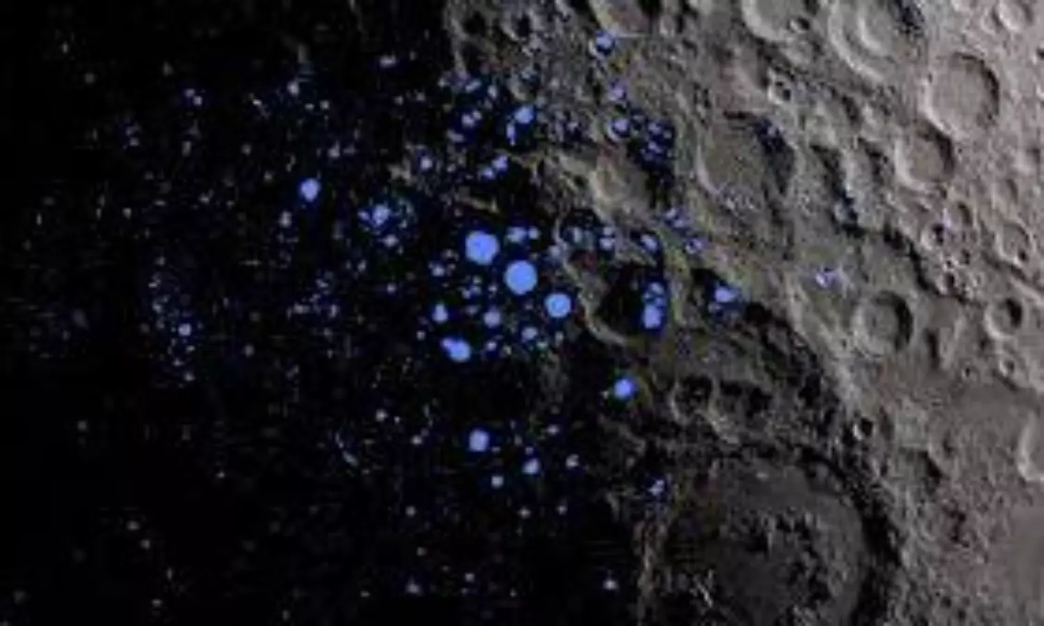 water on moon