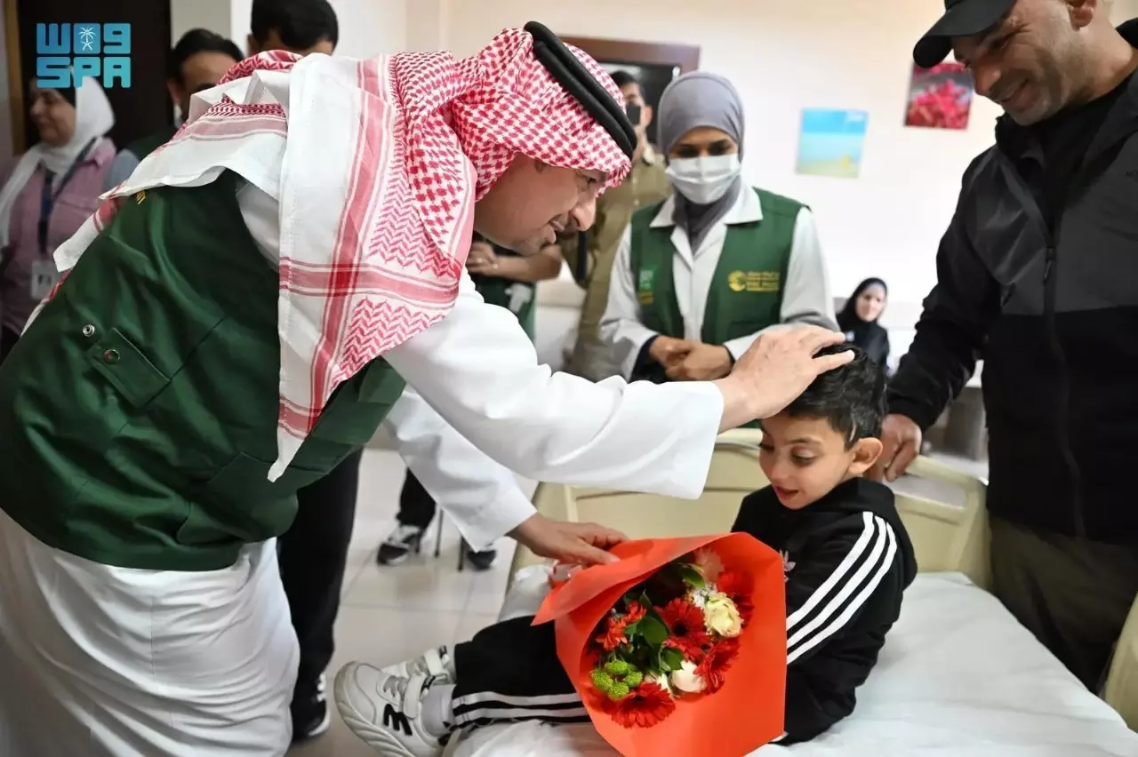 KSrelief performs 40 cochlear implants for Gaza children in Jordan