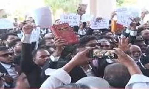 protest against UCC