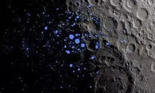 water on moon