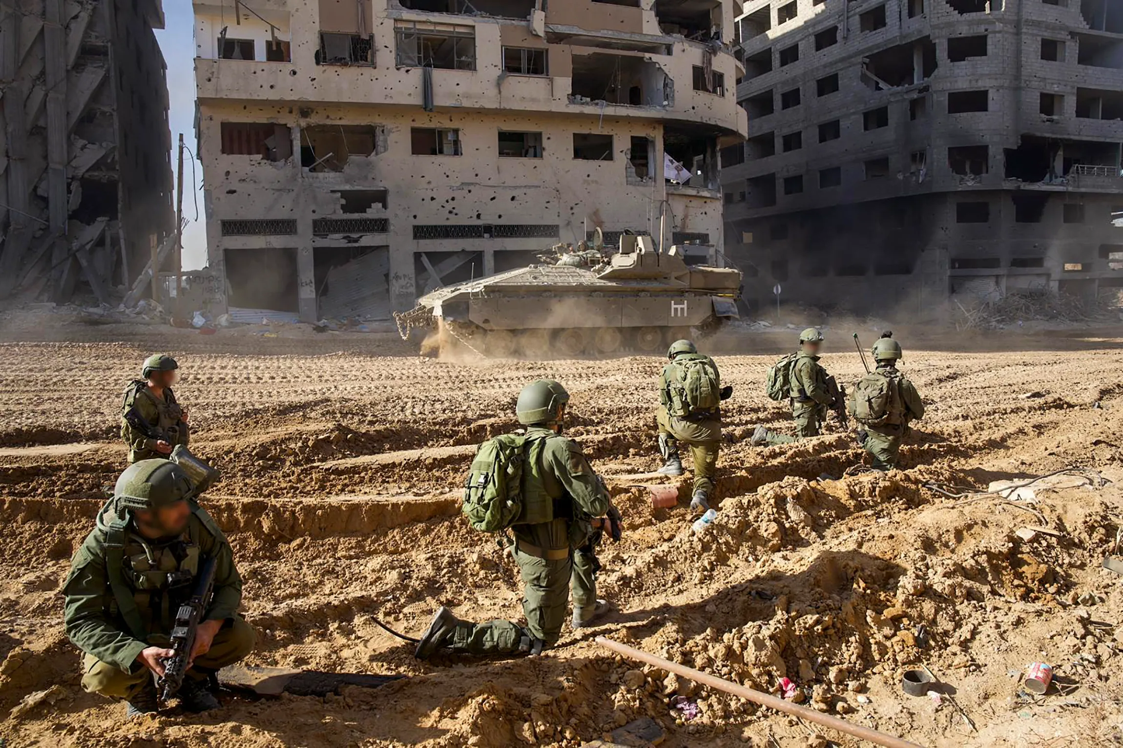 Israel says one-third of Gaza now under its military control