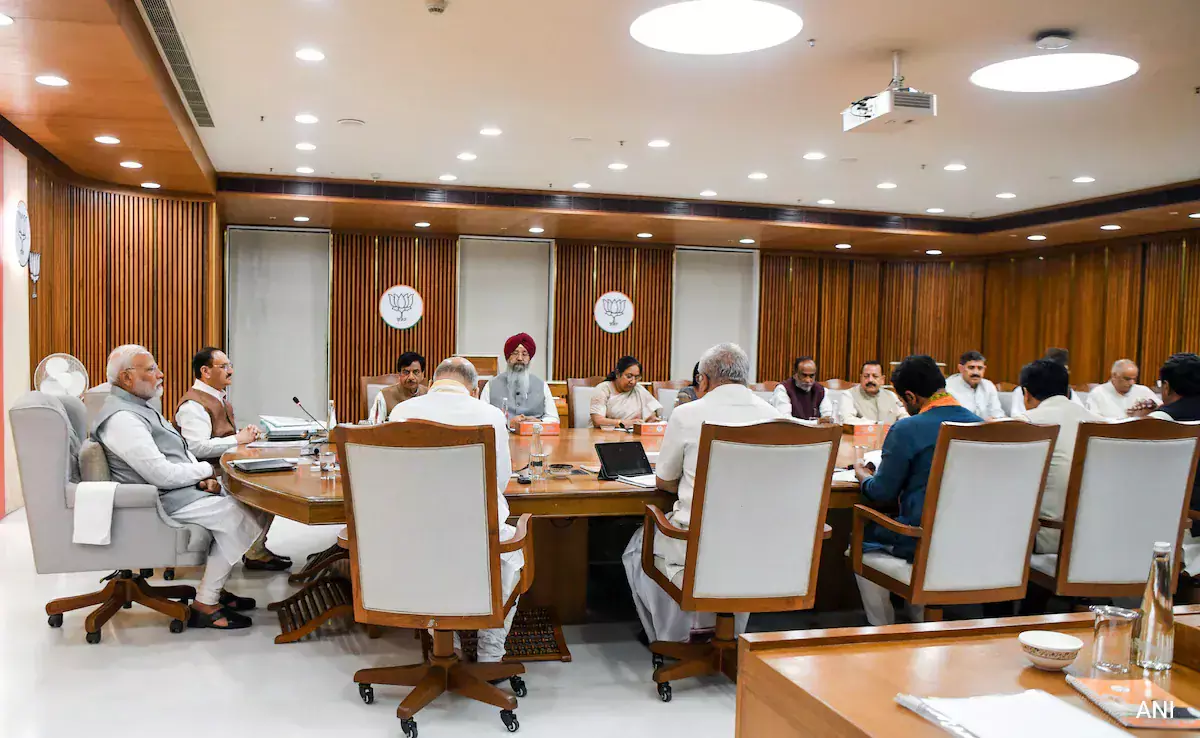 BJP holds key meet at PM’s residence to discuss organisational reshuffle