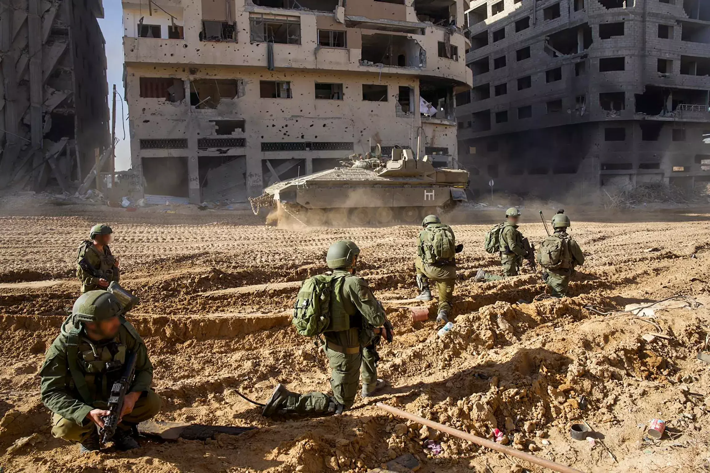 Israel says one-third of Gaza now under its military control