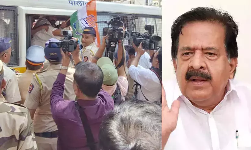 Senior Congress leader from Kerala Ramesh Chennithala gets arrested