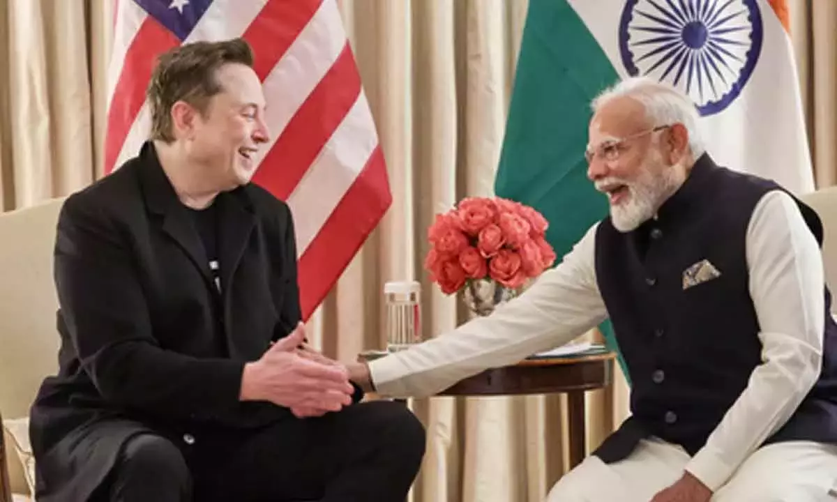 PM Modi, Elon Musk discuss India-US ties in technology, innovation
