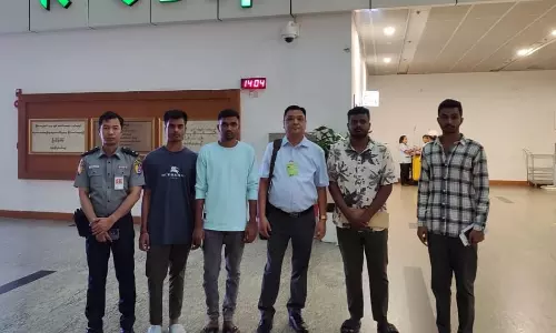 Four Indians trapped in cyber scam networks repatriated via Yangon