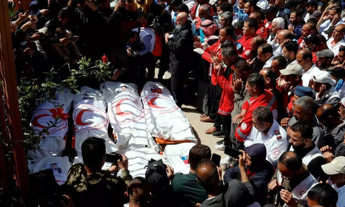 Israeli probe into 15 Palestinian medic killings finds professional failures
