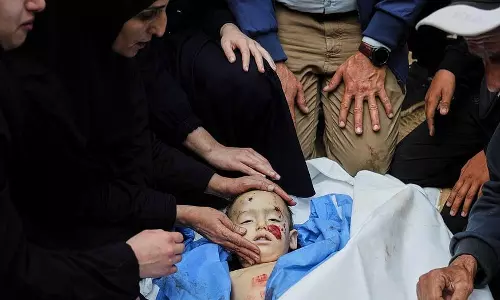 90 Palestinians killed in Israeli airstrike on humanitarian zones