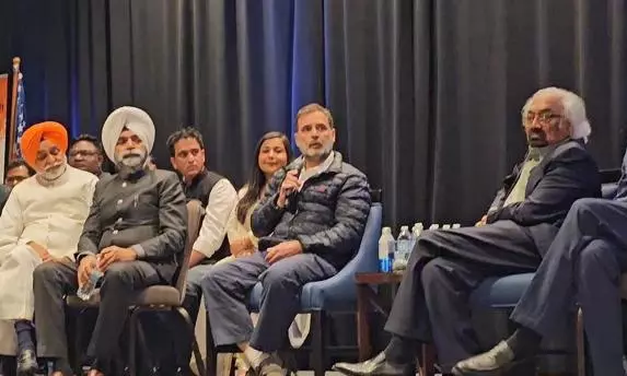 Something wrong with system: Rahul alleges Maha election fraud amid US visit