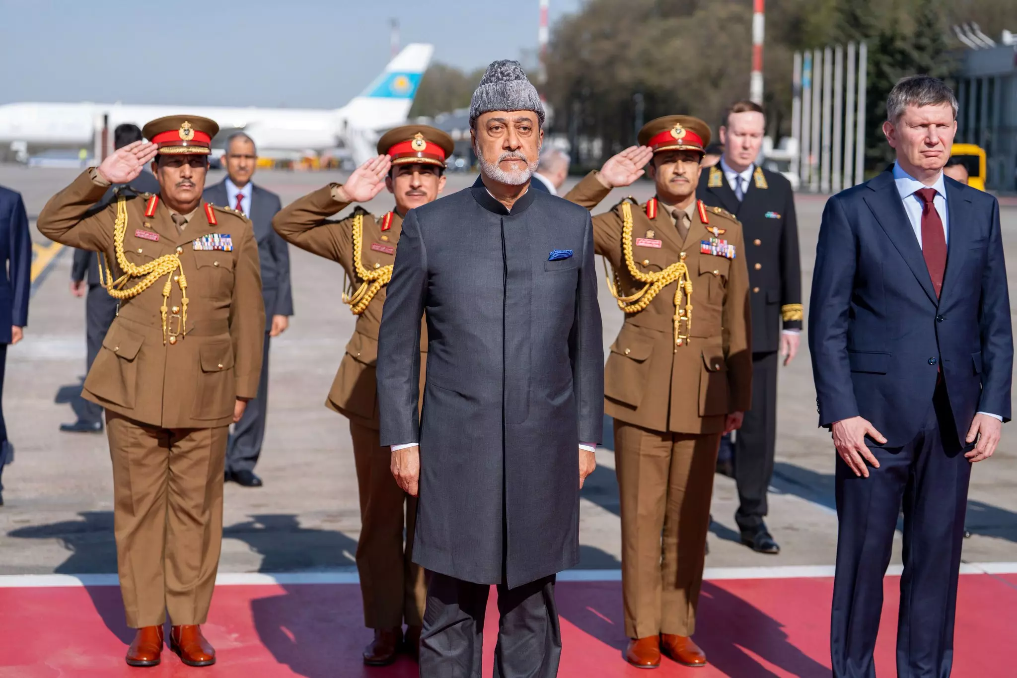 Oman: Sultan Haitham arrives in Russia for two-day state visit